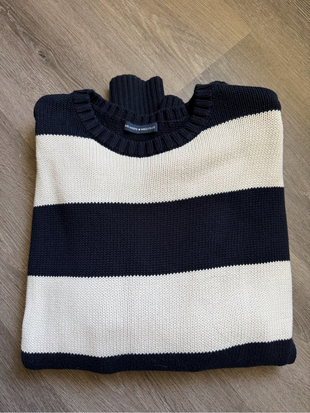 Brandy Melville oversized striped sweater